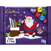 Cadbury Chocolate Small Santa Selection Box 78g