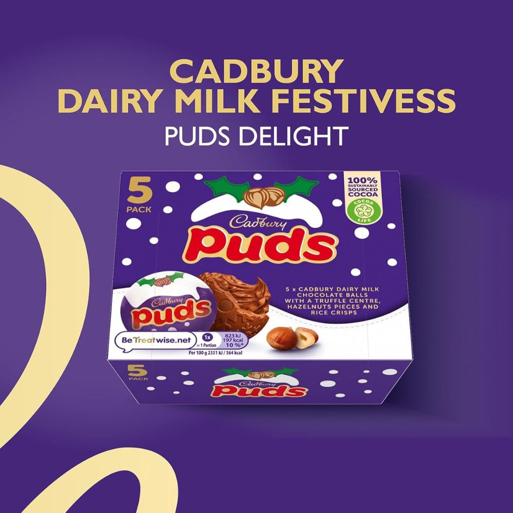 C'bury Milk Puds Chocolate 175g