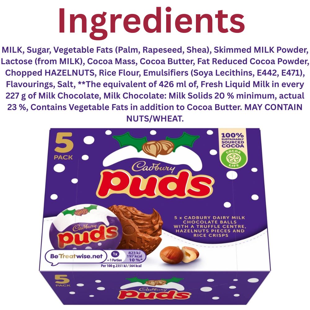 C'bury Milk Puds Chocolate 175g