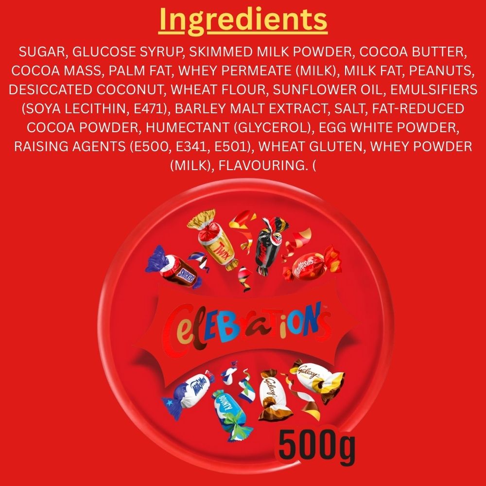 Celebrations Chocolate Tub 500g