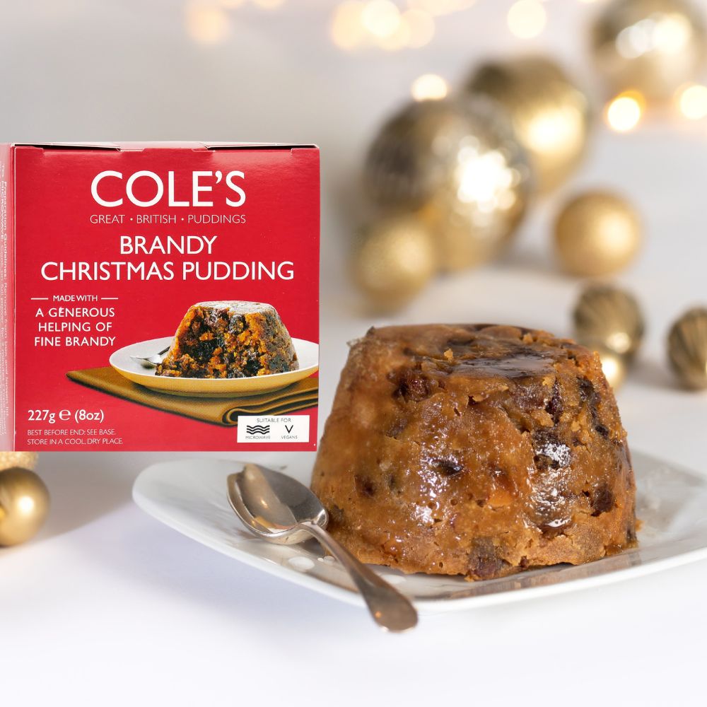 Cole's Boxed Brandy Christmas Pudding 227g