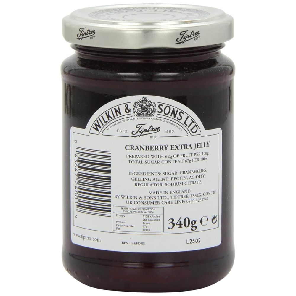 Tiptree Cranberry Jelly 340g