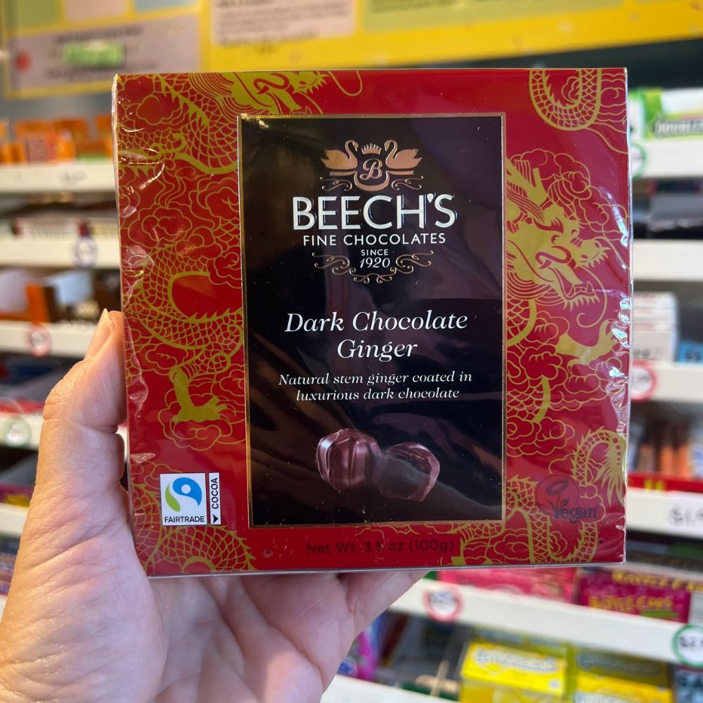 Beech's Dark Chocolate Ginger 100g