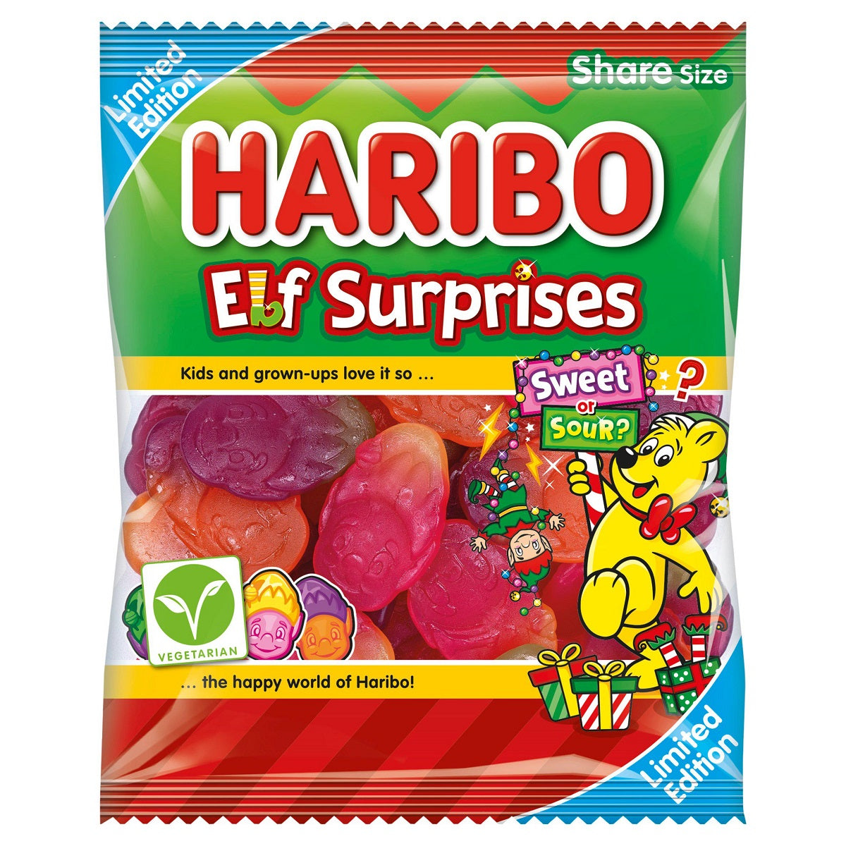 Haribo Elf Buddies Sweets 160g