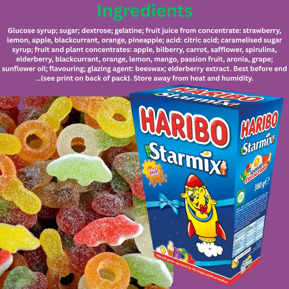 Haribo Starmix Dorothy Box 380g