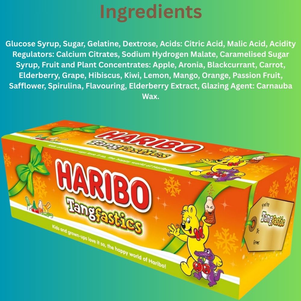 Haribo Tangfastics Tube Sweets 120g