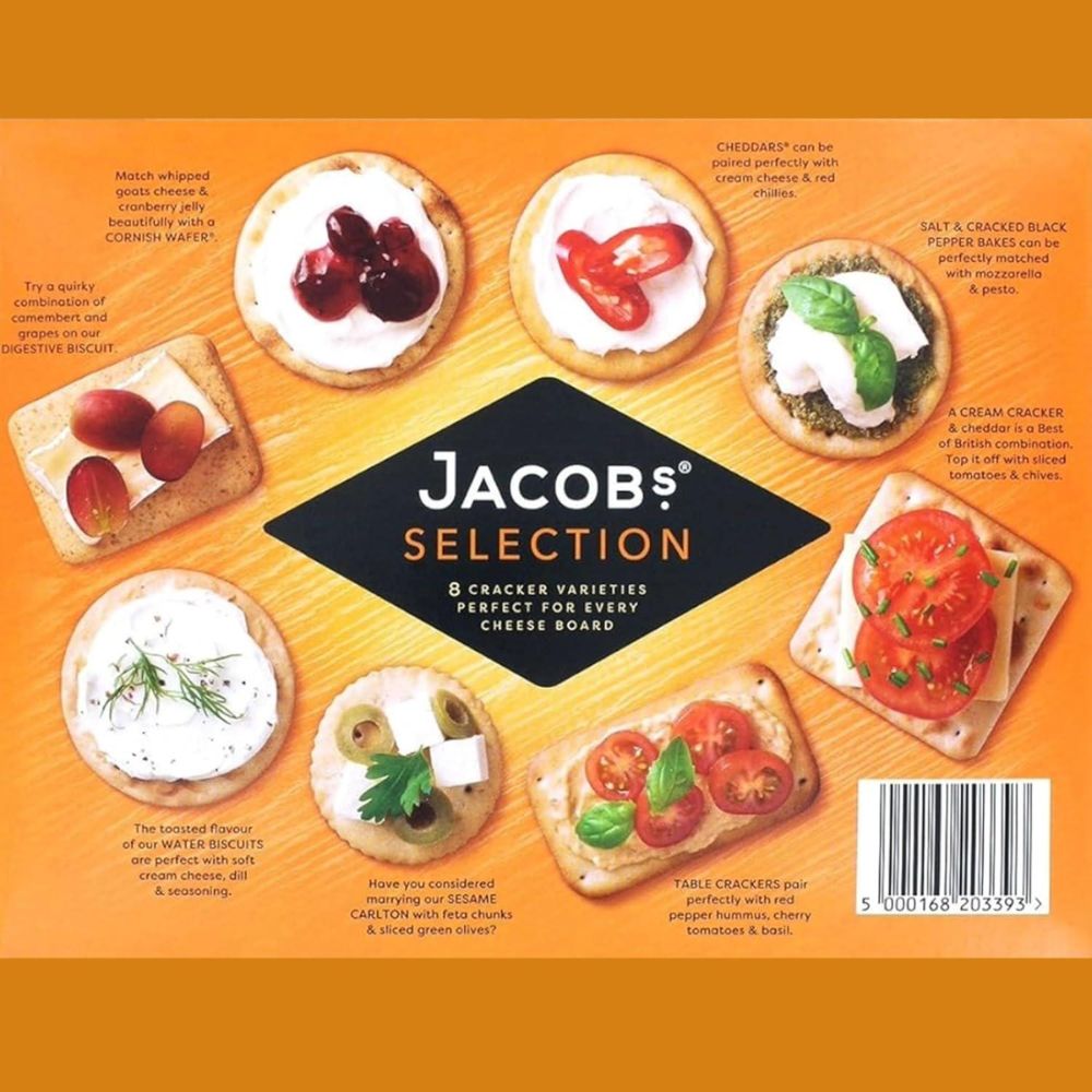 Jacob's The Selection 8 Cracker Varieties 300g