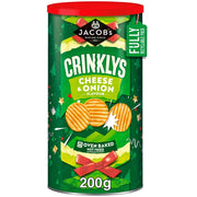 Jacob's Crinkly's Caddy Cheese & Onion 200g