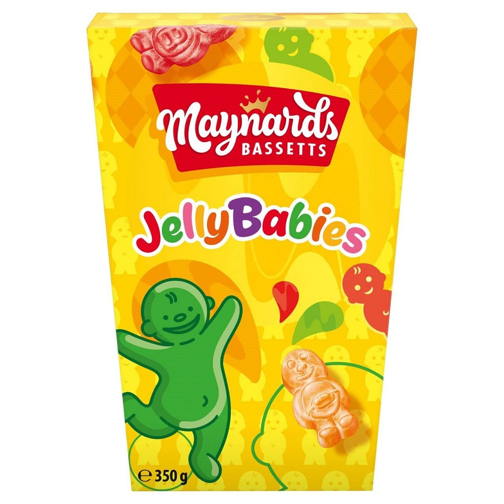 Maynards Bassetts Jelly Babies Sweets Carton 350g