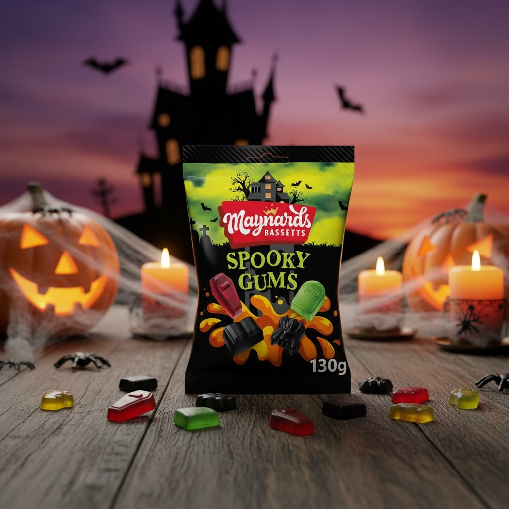 Maynards Bassetts Spooky Wine Gums 130g