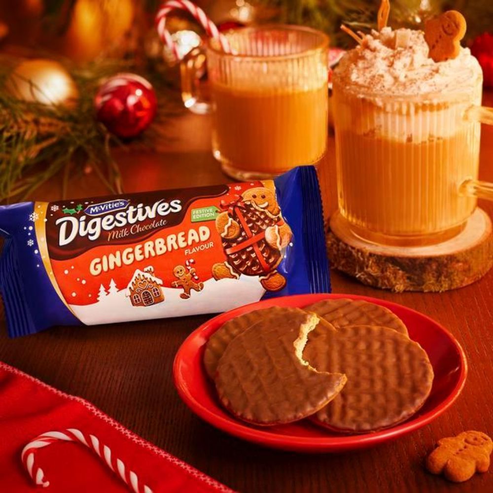 McVitie's Gingerbread Chocolate Digestives 266g