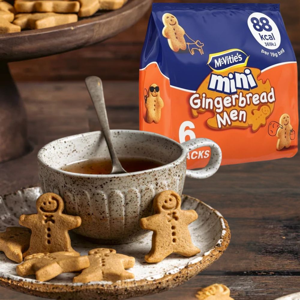 McVitie's Mini Gingerbread Men 6pk (6X19) 114g
