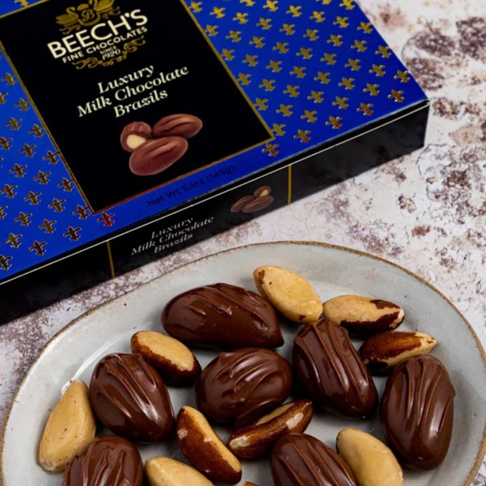 Beech's Milk Chocolate Brazils 90g