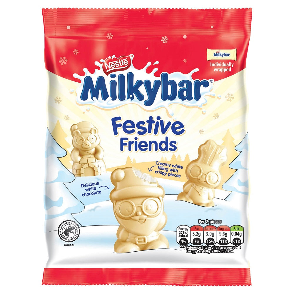 Milkybar Festive Friends Chocolate Bag 57g