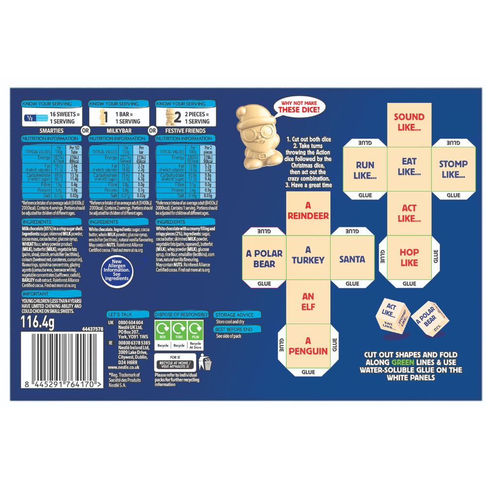 Nestle Kids Medium Chocolate Selection Box 116.4g