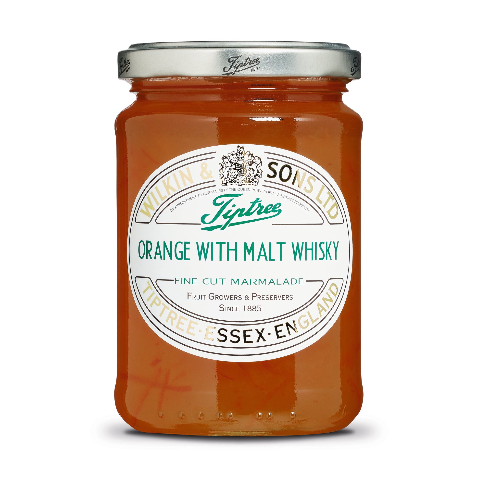 Tiptree Orange with Malt Whisky Marmalade (Fine Cut) 340g