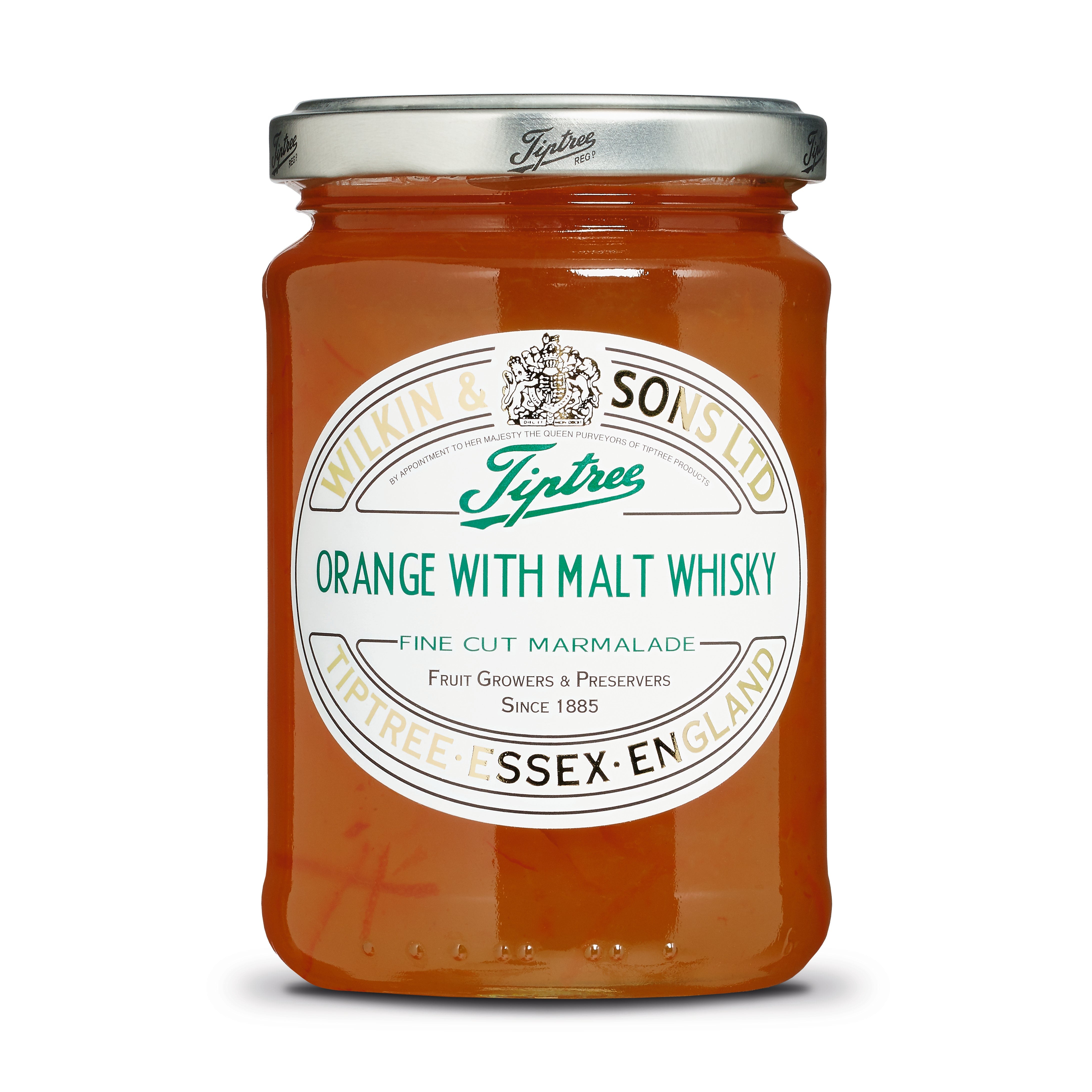 Tiptree Orange with Malt Whisky Marmalade (Fine Cut) 340g