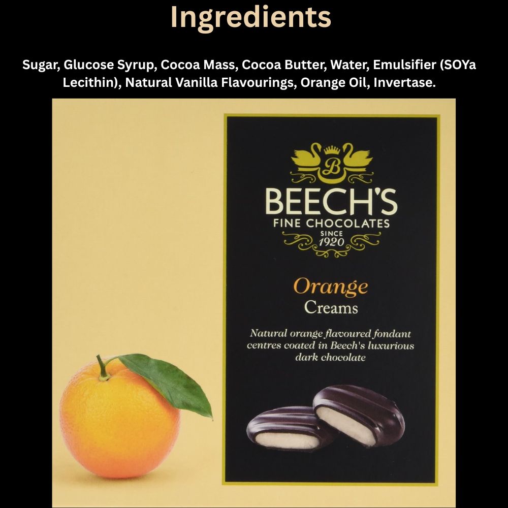 Beech's Fine Chocolate Orange Creams 90g