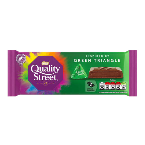 Quality Street Green Hazelnut Chocolate Block 84g