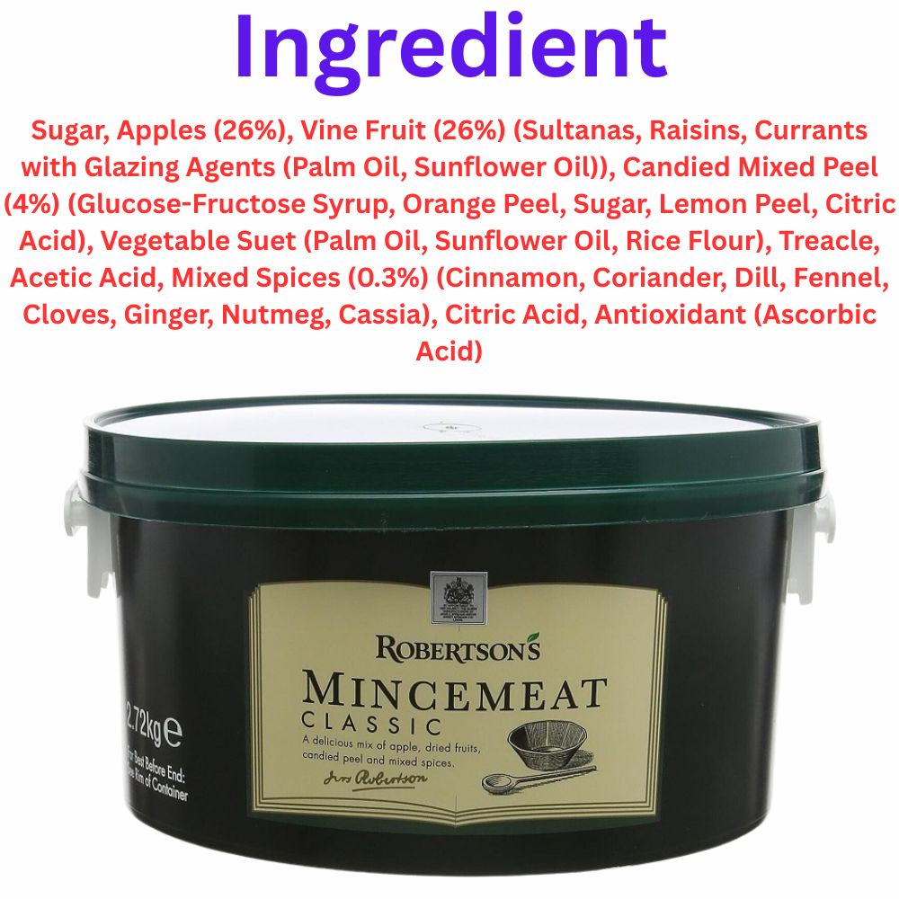 Robertson's Classic Mincemeat Traditional Mince Pie Filling 2.72kg