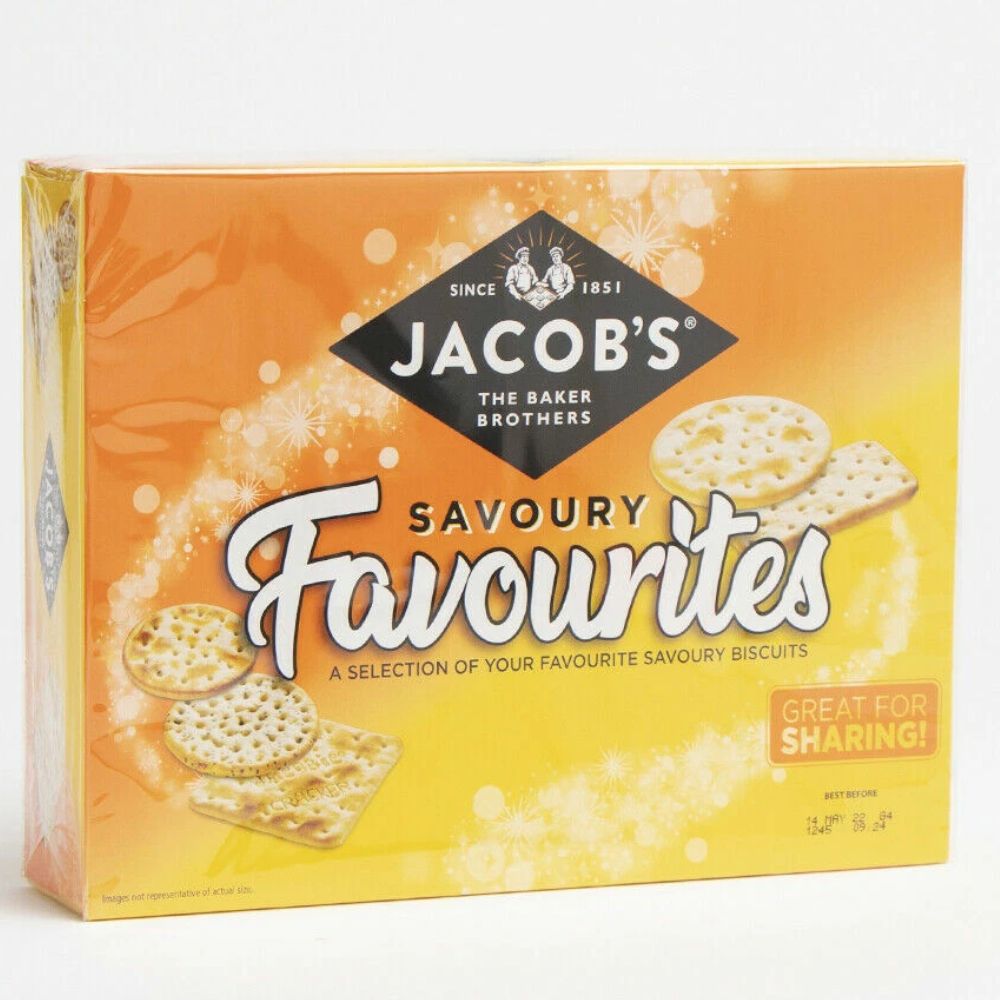Jacob's Savoury Favourites Crackers Assortment 200g