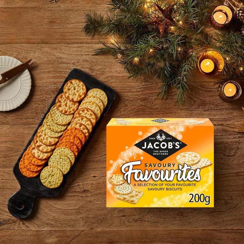 Jacob's Savoury Favourites Crackers Assortment 200g