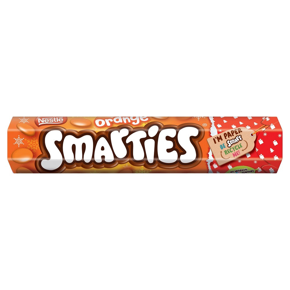 Nestle Smarties Candy Orange Giant Tube 120g