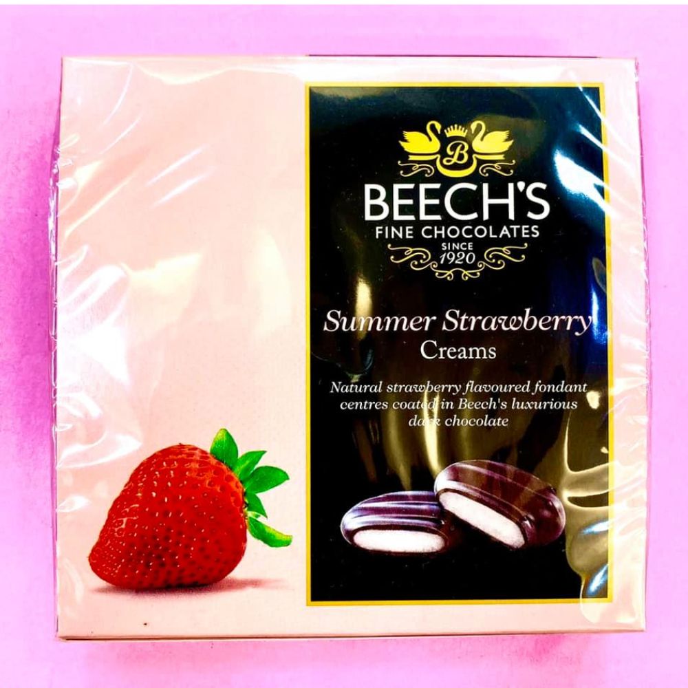 Beech's Fine Chocolate Strawberry Creams 90g