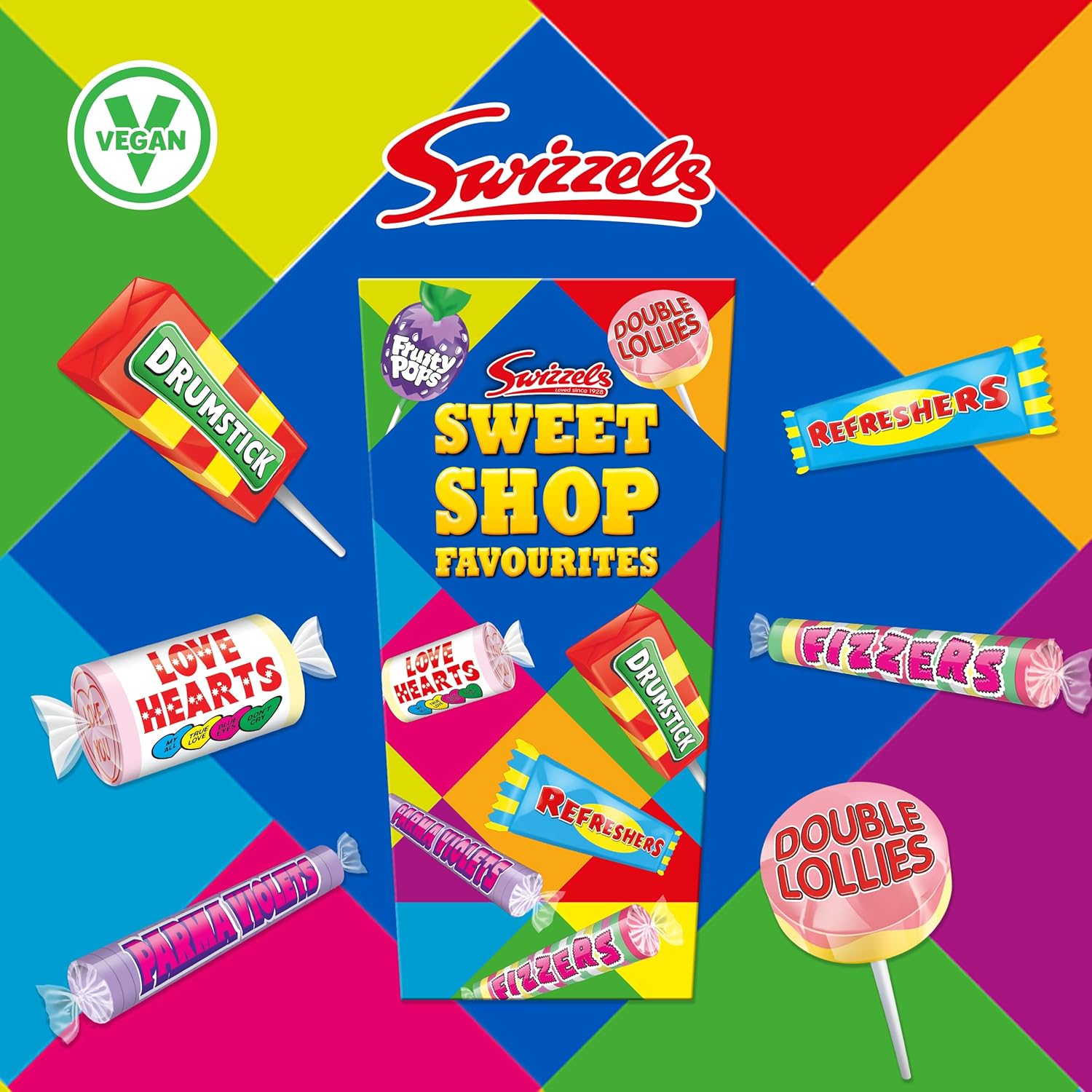 Swizzels Matlow Sweet Shop Favourites Carton 324g