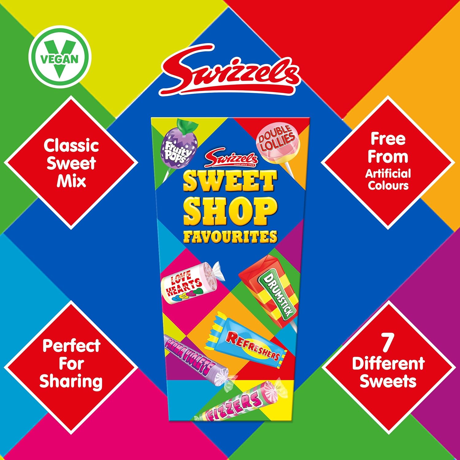 Swizzels Matlow Sweet Shop Favourites Carton 324g