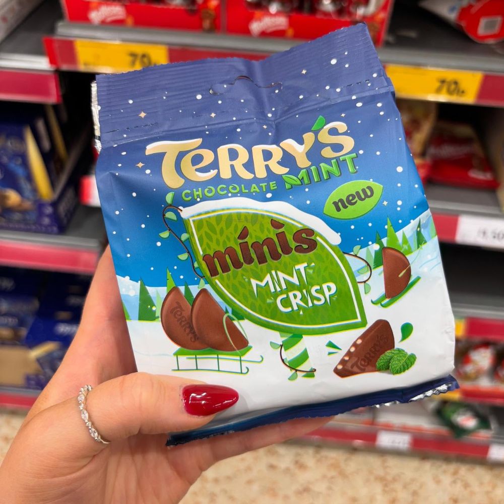 Terry's Chocolate Mint Crisp Minis 80g
