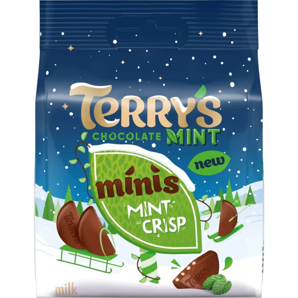 Terry's Chocolate Mint Crisp Minis 80g