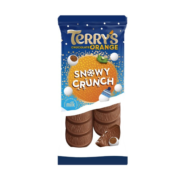 Terry's Chocolate Orange Snowy Crunch Sharing Bar 90g
