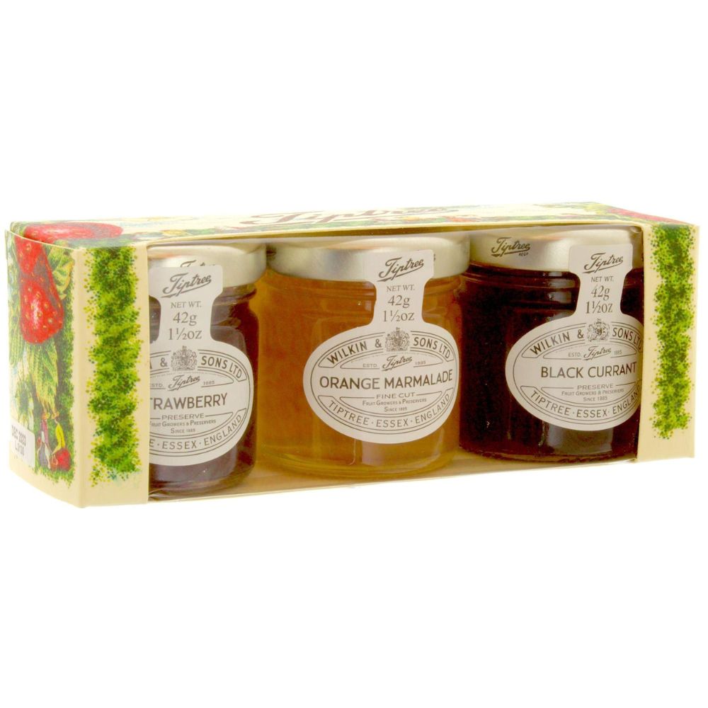 Tiptree Trio Gift Pack Marmalade Fine Cut 3X42g