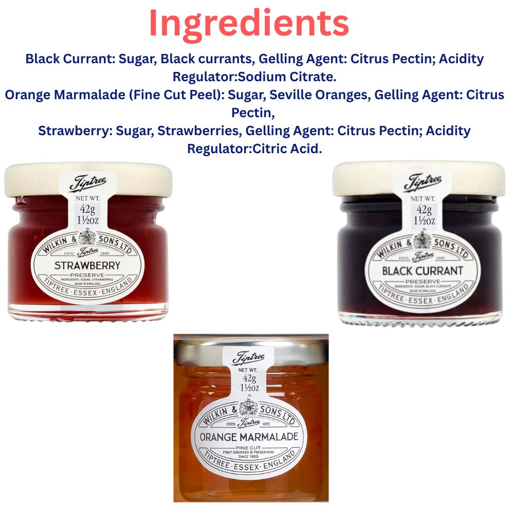 Tiptree Trio Gift Pack Marmalade Fine Cut 3X42g