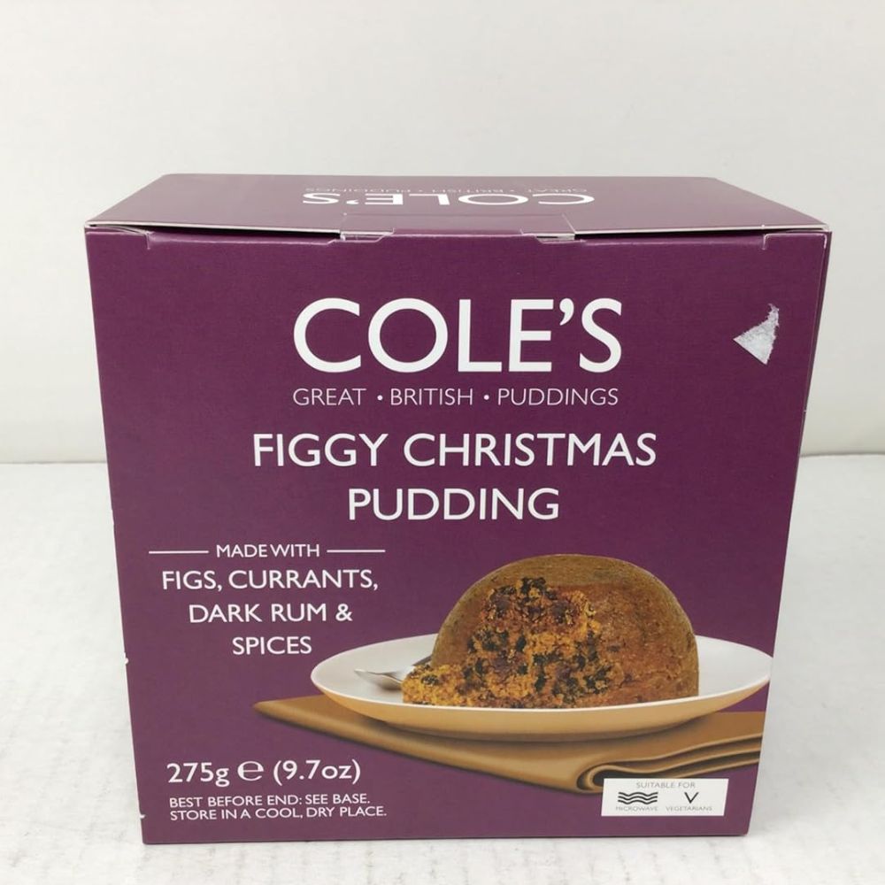 Cole's Figgy Christmas Pudding 275g