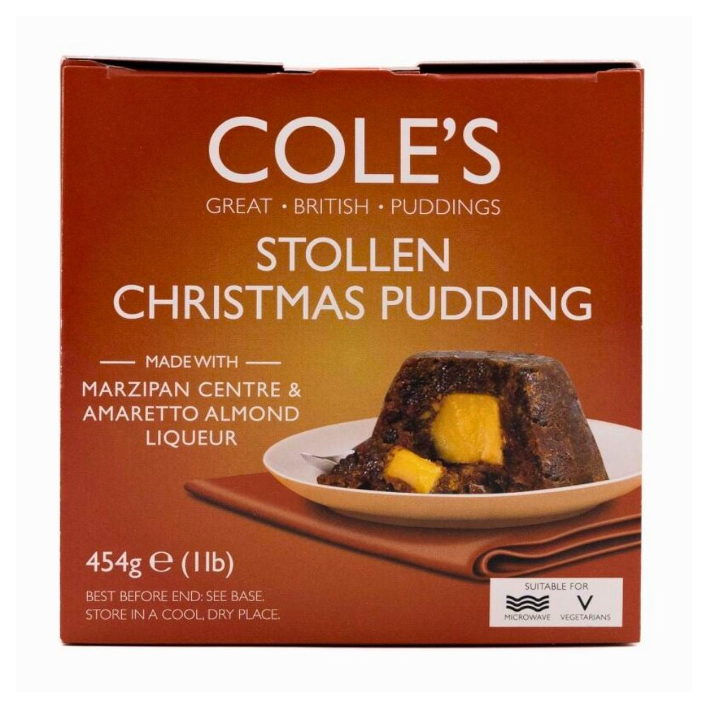 Cole's Stollen Christmas Pudding 454g