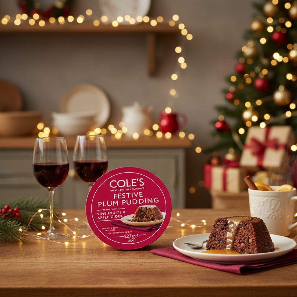 Cole's Festive Plum Pudding 227g
