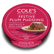 Cole's Festive Plum Pudding 227g