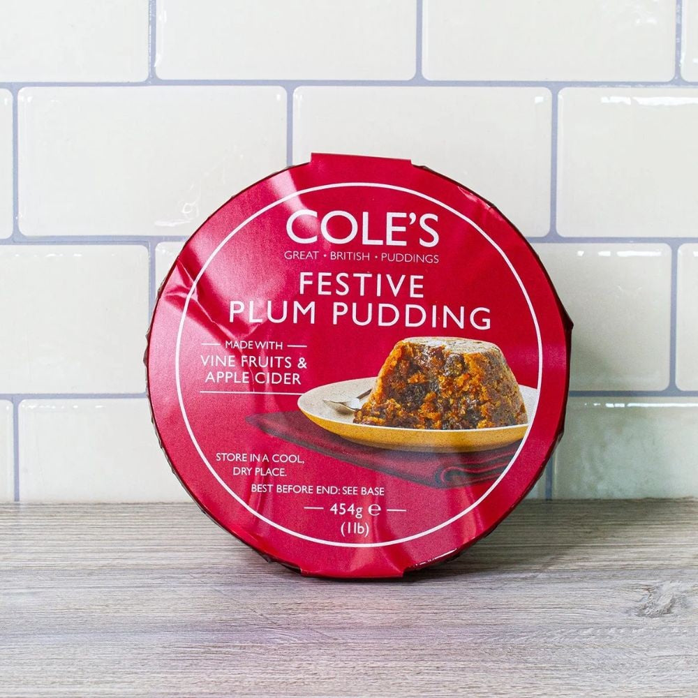 Cole's Festive Plum Pudding 454g