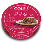 Cole's Festive Plum Pudding 454g