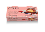Cole's Strawberry Steamed Pudding Twin Pack (2X110g) 220g