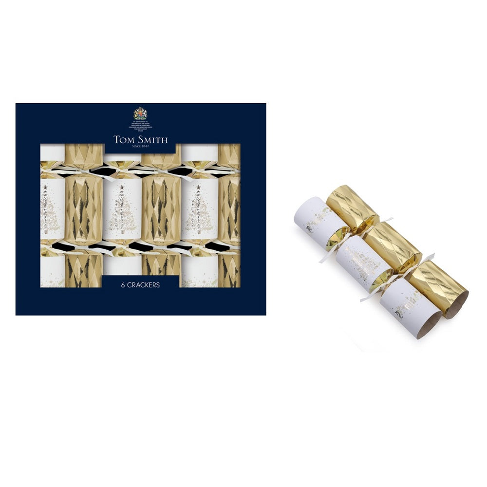 Tom Smith Crackers - 6X8" Gold Luxury Tree