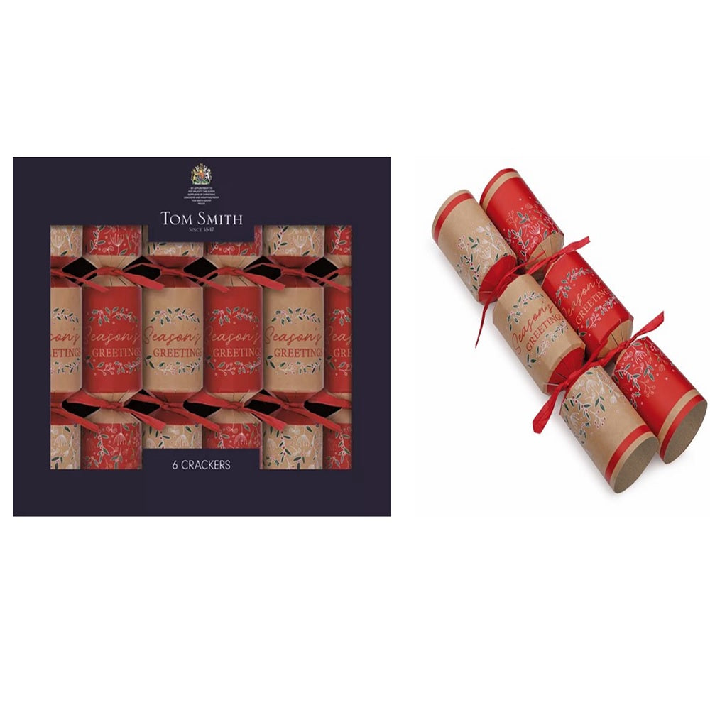 Tom Smith Crackers - 6X8" Kraft Luxury Tree