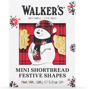 Walkers snowman 3D carton 5.3oz with traditional Scottish shortbread