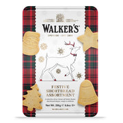 Walkers reindeer tin 8.8oz traditional Scottish Christmas shortbread gift