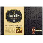Walkers Glenfiddich whisky mincemeat tarts 13.1oz Scottish Christmas pastries