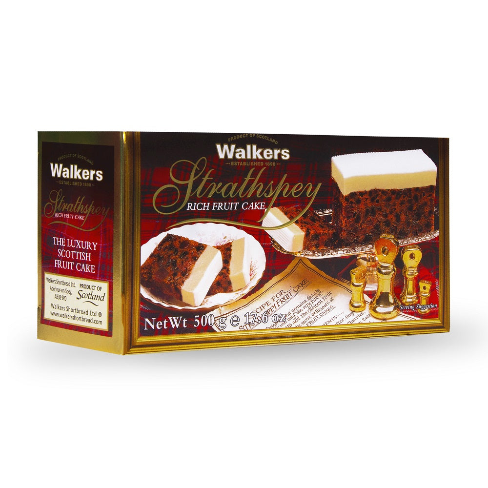 Walkers Strathspey fruit cake 17.6oz traditional Scottish Christmas cake