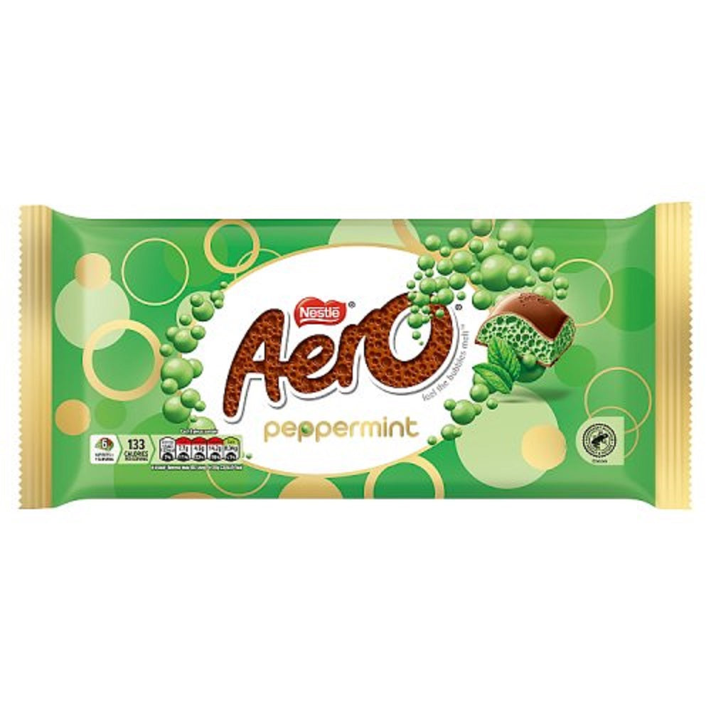 Aero Peppermint 295g British mint chocolate sharing block
