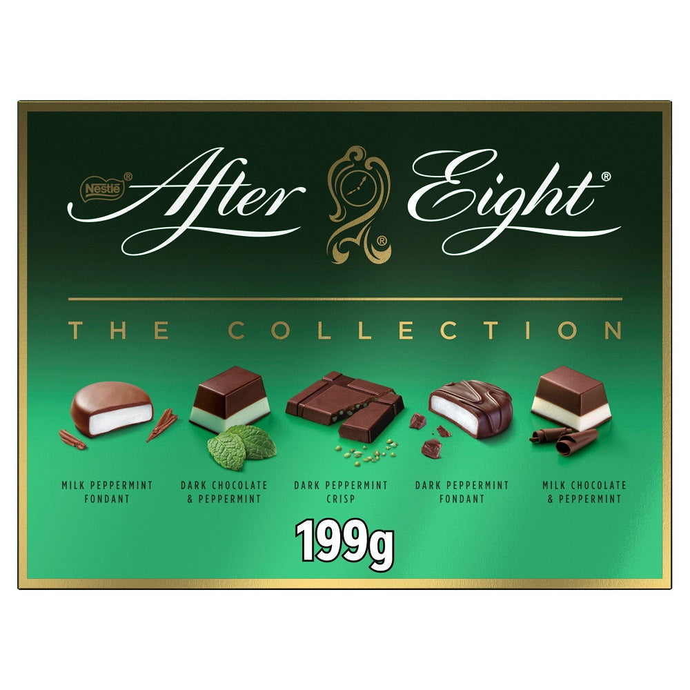 After Eight Collection 199g assorted peppermint chocolate gift box
